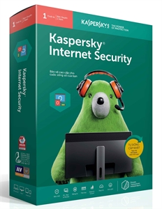 Phần mềm diệt virut Kaspersky Internet security (3PC/12T)