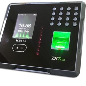 Máy chấm công kiểm soát khuôn mặt, vân tay ZKteco MB160