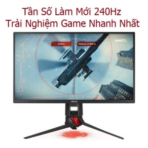 Màn hình Asus ROG Strix XG258Q (Màn gaming/ 24.5Inch/ Full HD/ 1ms/ 240Hz/ 400cd/m2/ TN)