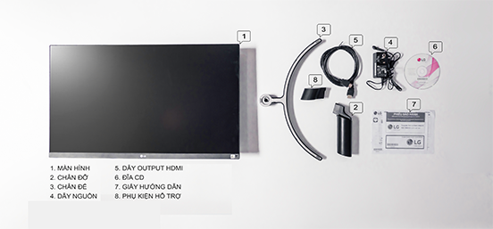 Màn hình LG 27MK600M (27Inch/ Full HD/ 5ms/ 75HZ/ 250cd/m2/ IPS)