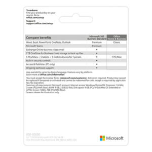 Phần mềm Microsoft Office Home and Business 2019 P6 (T5D-03302)