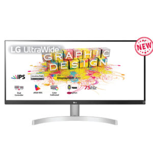 Màn hình LG 29WN600-W Trắng (Màn UltraWide/ 29.0Inch/ 2K (2560x1080)/ 5ms/ 75HZ/ IPS/ Tích hợp Loa)