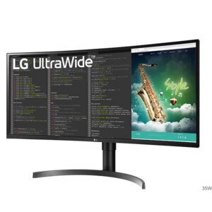 Màn hình LG 35WN75CN-B (Màn UltraWide/ Màn cong/ UWQHD (3440x1440)/ 35Inch/ 5ms/ 100HZ/ 300 cd/m2/ VA/ Tích hợp Loa)