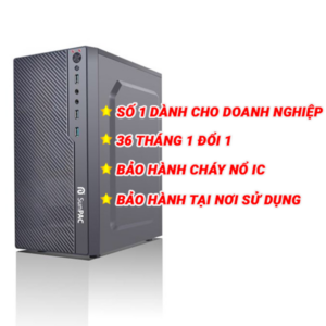 Máy tính để bàn Sunpac Gen10 I51048S (Core i5 10400/ Intel H510/ 8GB DDR4/ 256Gb SSD/ VGA onboard/ ESPORT E350/ NoOS)
