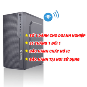 Máy tính để bàn Sunpac Gen10 I51048SW (Core i5 10400/ Intel H510/ 8GB DDR4/ 240Gb SSD/ VGA onboard/ ESPORT E350/ Wifi 300Mbps/ DOS)