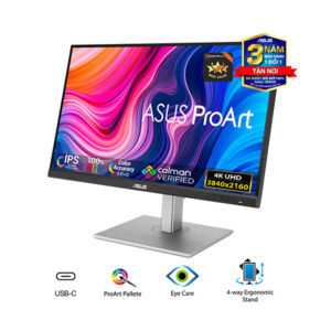Màn hình Asus ProArt Display ProArt Display PA279CV (27.0Inch/ 4K (3840x2160)/ 5ms/ 60HZ/ 350cd/m2/ IPS/ Tích hợp Loa)
