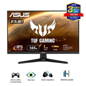 Màn hình Asus TUF Gaming VG249Q1A (Màn gaming/ 23.8Inch/ Full HD/ 1ms/ 165Hz/ IPS/ Tích hợp Loa)