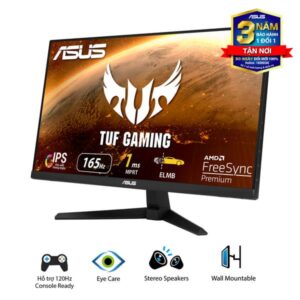 Màn hình Asus TUF Gaming VG249Q1A (Màn gaming/ 23.8Inch/ Full HD/ 1ms/ 165Hz/ IPS/ Tích hợp Loa)