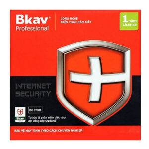 Phần mềm diệt virut Bkav Pro Internet security (3PC/12T)