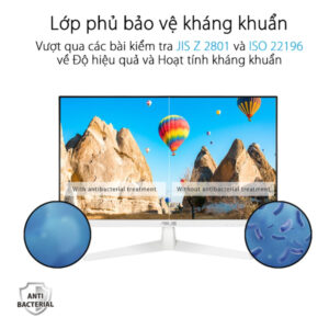 Màn hình Asus VY249HE-W Trắng (23.8Inch/ Full HD (1920x1080)/ 1ms/ 75HZ/ 250cd/m2/ IPS)