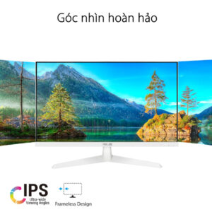 Màn hình Asus VY249HE-W Trắng (23.8Inch/ Full HD (1920x1080)/ 1ms/ 75HZ/ 250cd/m2/ IPS)